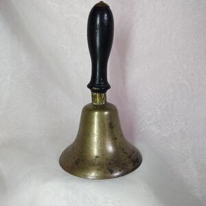 Vintage Brass School Bell